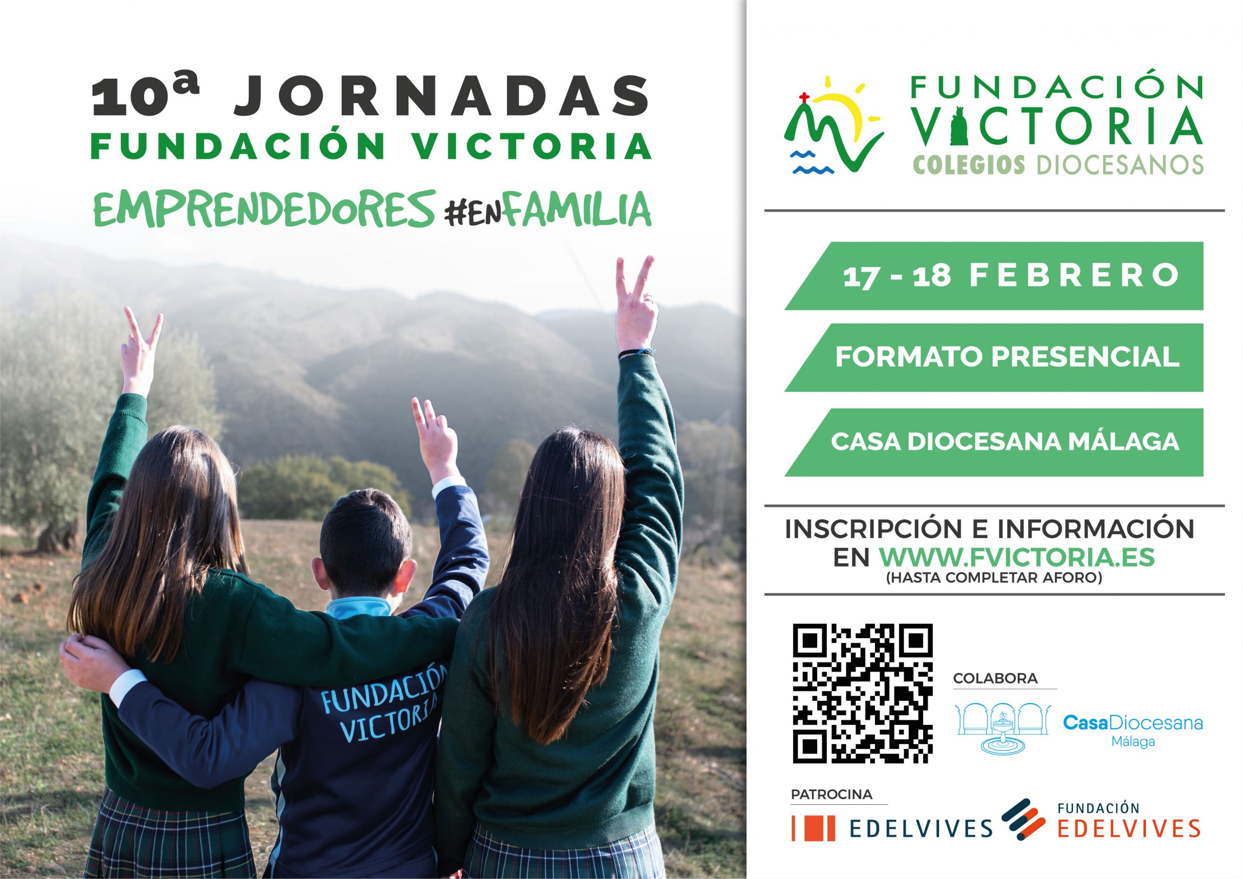 Ya puedes conseguir tu entrada para las 10º Jornadas Fundación Victoria